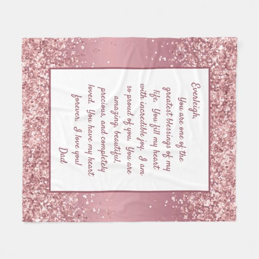 Couverture Polaire Fier de toi (Devant (Horizontal))