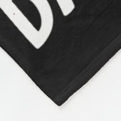 Couverture Polaire Fier Maman D'Une Fille De Ceinture Noire 13 (Coin)