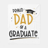 Couverture Polaire Fier père d'un diplômé (Devant)