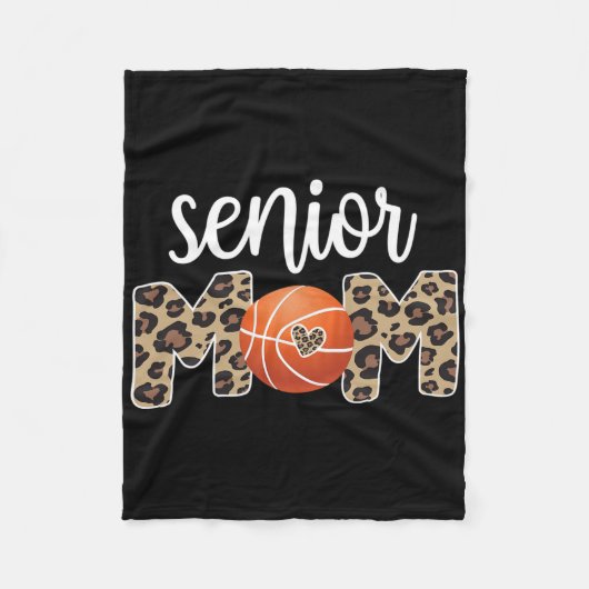 Couverture Polaire Fier Senior Mom Sketll Player Senior Mama (Devant)