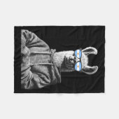Couverture Polaire Fierté argentine Drapeau argentin (Devant (Horizontal))