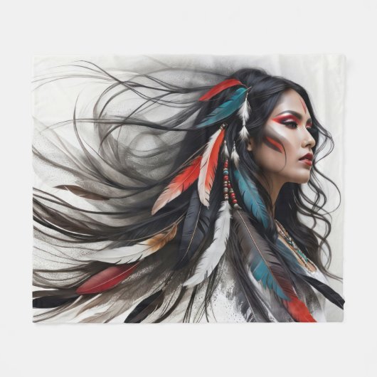 Couverture Polaire Fierté Cherokee 4 (Devant (Horizontal))