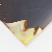 Couverture Polaire Fiery Orange Celestial Moon Blanket – Luxury Seaml (Coin)