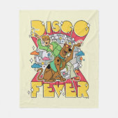 Couverture Polaire Fièvre de Disco avec Scooby et Shaggy (Devant)