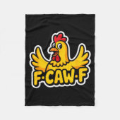 Couverture Polaire Fife Life Funny Sarcastic Chicken Fcawf  (Devant)