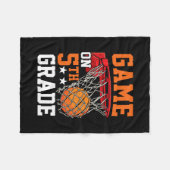 Couverture Polaire Fifth Grade Game On Sketll Ck To School 5th Grade (Devant (Horizontal))