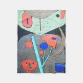 Couverture Polaire Figure du théâtre oriental, Paul Klee (Devant)