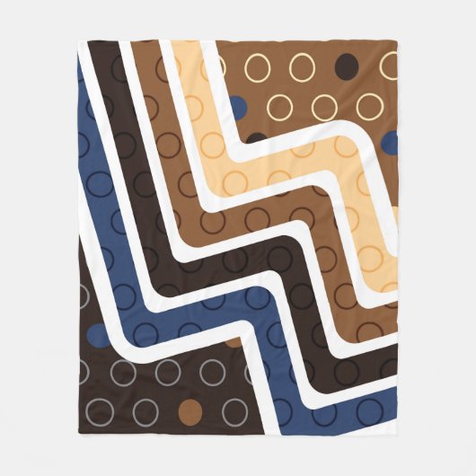 Couverture Polaire Figures géométriques 2 (Devant)