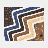 Couverture Polaire Figures géométriques 2 (Devant (Horizontal))