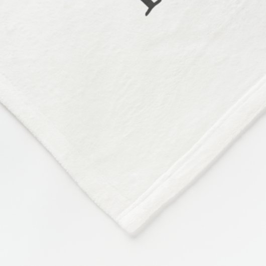 Couverture Polaire Fille Croissance tracker - Boho aquarelle avec ros (Coin)