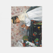 Couverture Polaire Fille dans un Casquette, Edgar Degas (Devant)