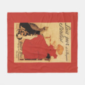 Couverture Polaire Fille de lait de Vingeanne avec des chats (Devant (Horizontal))