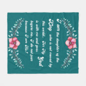 Couverture Polaire Fille du Roi Christian Inspirational (Devant (Horizontal))