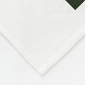 Couverture Polaire Fille en robe blanche (Coin)