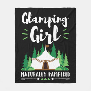Couverture Polaire Fille Glamping Pampered