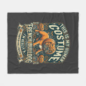 Couverture Polaire Fille qui aime simplement le service postal d'Hall (Devant (Horizontal))