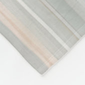 Couverture Polaire Fille rose et Mint Moderne bande côtière (Coin)