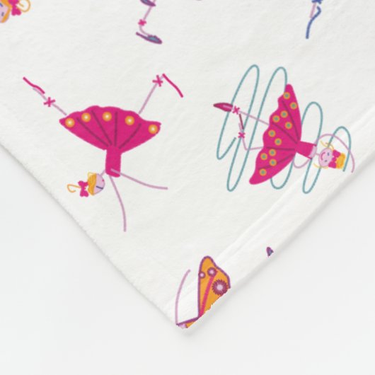 Couverture Polaire Filles dansantes (Coin)