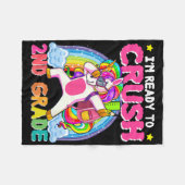 Couverture Polaire Filles de 2e année Unicorn Crush Deuxième année Re (Devant (Horizontal))