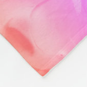 Couverture Polaire Filles Gymnastique Arc-en-ciel torsades Blanche po (Coin)