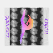 Couverture Polaire Filles Gymnastique Blanche polaire (Devant (Horizontal))