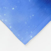 Couverture Polaire Filles Gymnastique Noir, Bleu, Blanc avec nom d'éq (Coin)