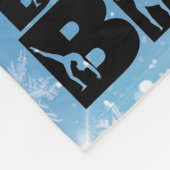 Couverture Polaire Filles Gymnastique Sol, Bars, Poutres, Vault Paste (Coin)
