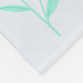 Couverture Polaire Filles Joli Flamant rose Tropical Rose & Fleurs En (Coin)