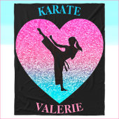Couverture Polaire Filles Karate Fleece Blanket