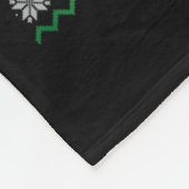 Couverture Polaire Filles Pilote Xmas Arbre Éclairage de Noël moche (Coin)