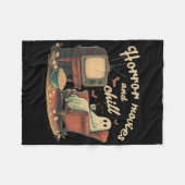 Couverture Polaire Films D'Horreur Et Fantôme De Refroidissement (Devant (Horizontal))