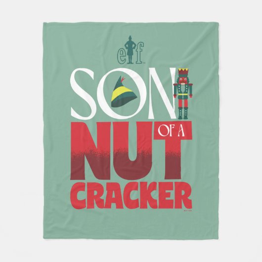 Couverture Polaire Fils d'un Graphisme Casse-Noix (Devant)