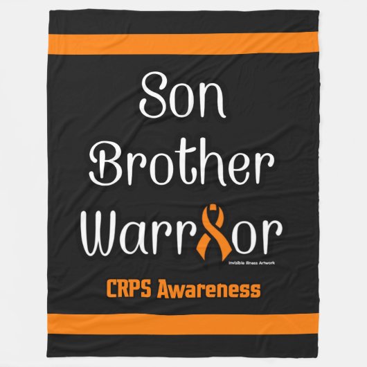 Couverture Polaire Fils Frère Guerrier...CRPS (Devant)