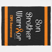 Couverture Polaire Fils Frère Guerrier...CRPS (Devant (Horizontal))