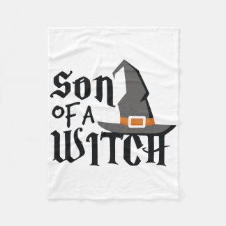 Couverture Polaire Fils mignon D'Une Sorcière Halloween Chemise Boys 