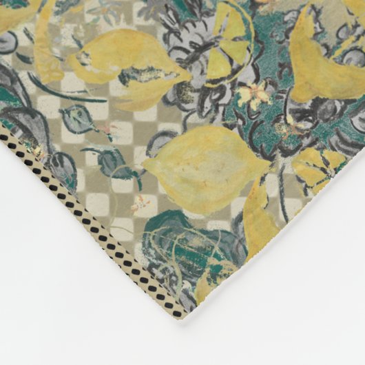 Couverture Polaire Filt Citron (Coin)