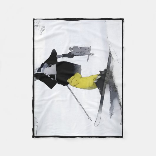 Couverture Polaire Fin du champ de ski (Devant)