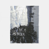 Couverture Polaire Fin d'une journée de neige dans le parc national d (Devant)