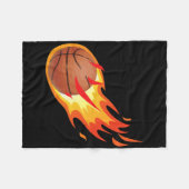 Couverture Polaire Fire Byll Bysketbyll Shot Est Le Feu Et Fait Des J (Devant (Horizontal))