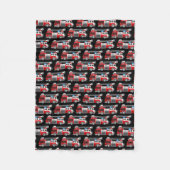 Couverture Polaire Fire camion (Devant)
