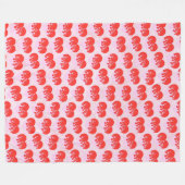 Couverture Polaire Fire Heart (Devant (Horizontal))