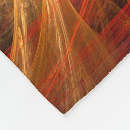 Couverture Polaire Firestorm Nova Art Abstrait (Coin)