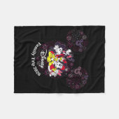 Couverture Polaire Fireworks Family Trip 2026 Valentine's Day Vacatio (Devant (Horizontal))