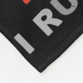 Couverture Polaire Fireworks Safety Director I Run You Run Funny 4th (Coin)