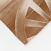 Couverture Polaire First Rodeo Rustic Wild West Milestone Sign (Coin)