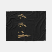 Couverture Polaire Fish Around And Find Trout Funny Fishing Fishermen (Devant (Horizontal))