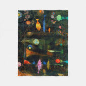 Couverture Polaire Fish Magic, Paul Klee (Devant)