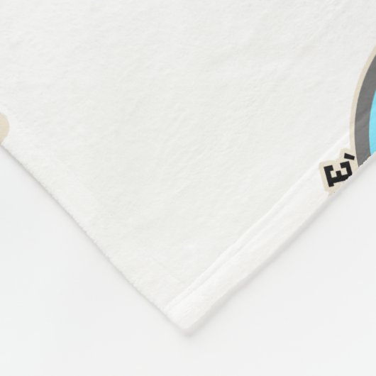 Couverture Polaire Fish More Worry Less (Coin)