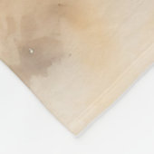 Couverture Polaire "Five Wild Mustangs" Aquarelle Occidentale Dusty (Coin)