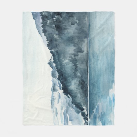 Couverture Polaire Fjords d'hiver (Devant)